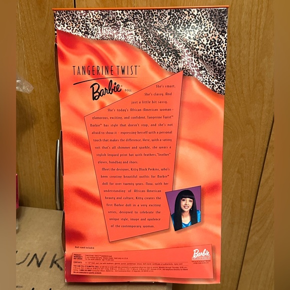 Tangerine Twist African American Barbie - Picture 2 of 3